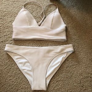 H&M White Bikini